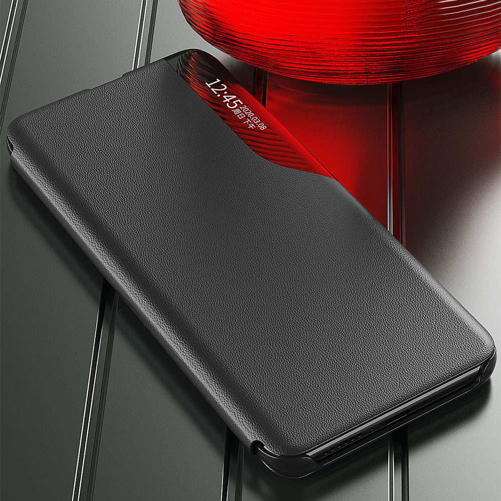 For Samsung Galaxy S23 FE View Window Phone Case PU Leather Drop Protection Stand Cover For Samsung Galaxy S23 FE View Window Phone Case PU Leather Drop Protection Stand Cover